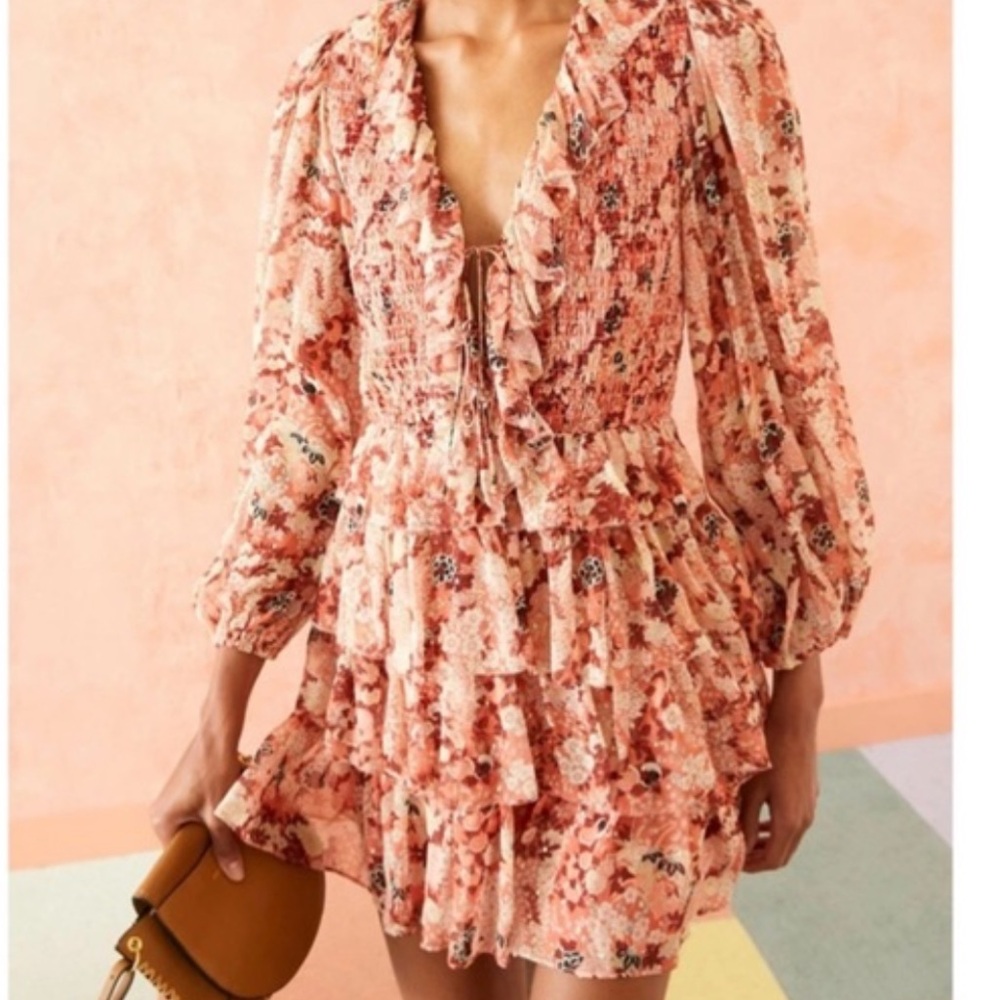Ulla Johnson Tamara Silk Mini Dress